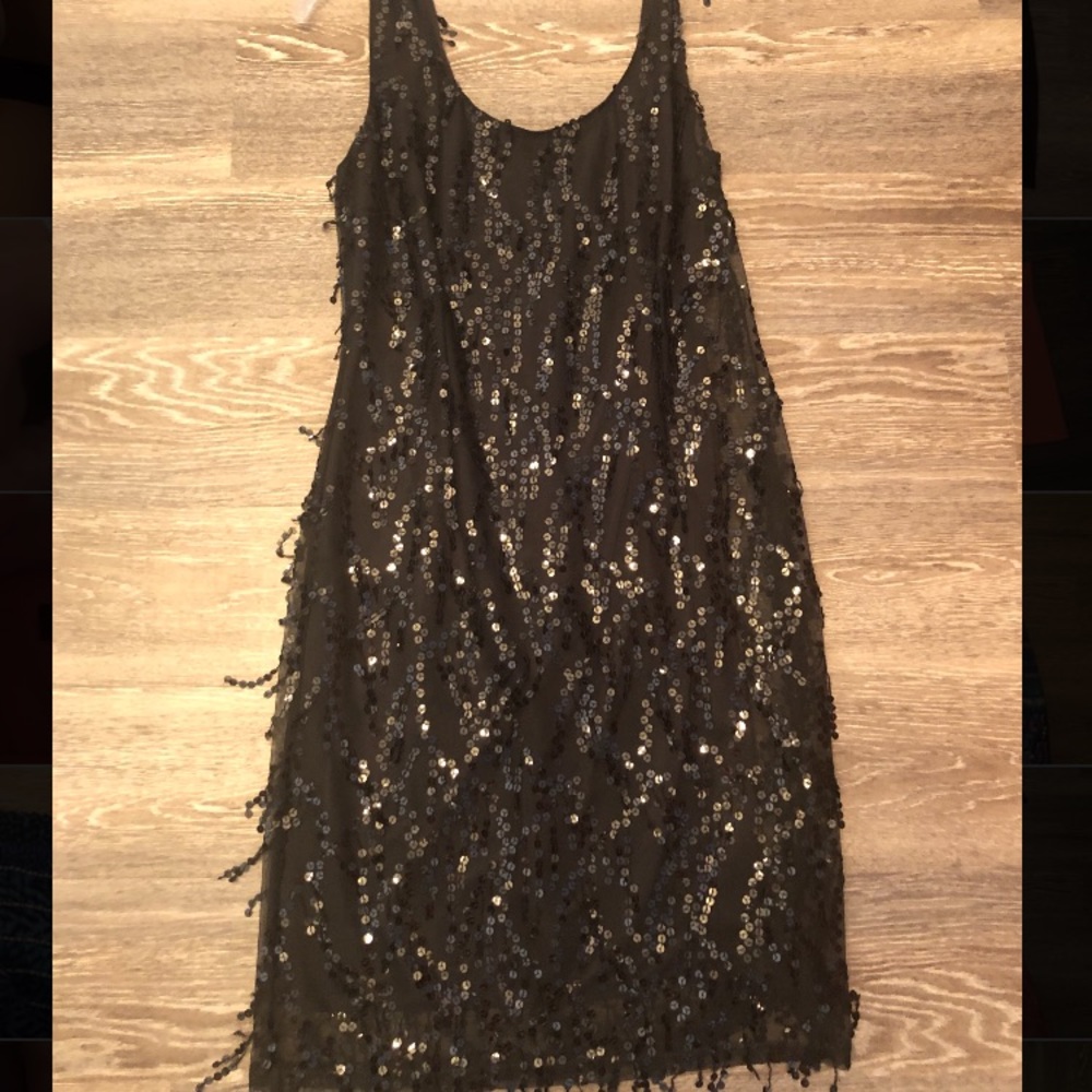 elegant, classy, and classic sequenced dress